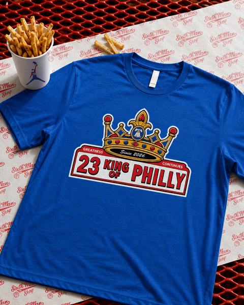 23 King of Philly Tee Blue