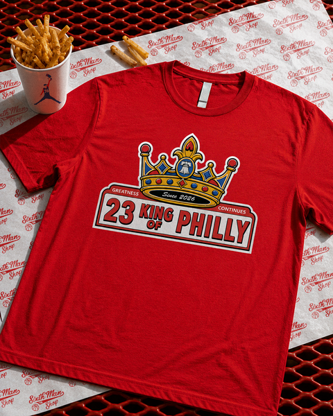 23 King of Philly Tee Red