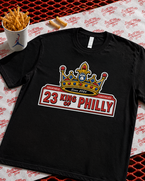 23 King of Philly Tee Black