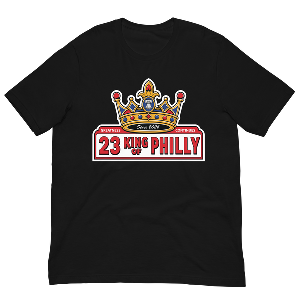 23 King of Philly Tee Black