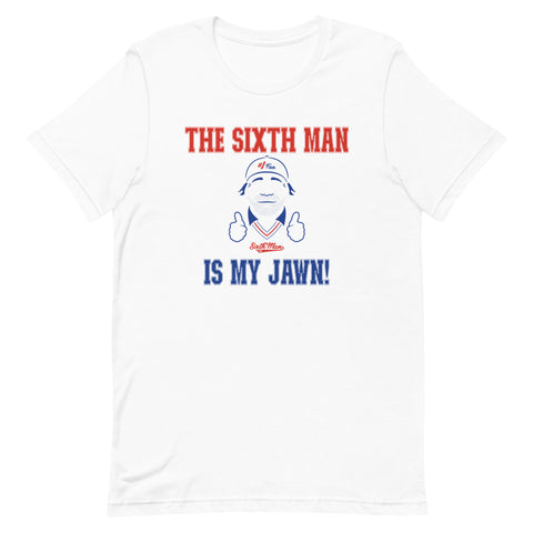 Sixth Man Jawn Tee White