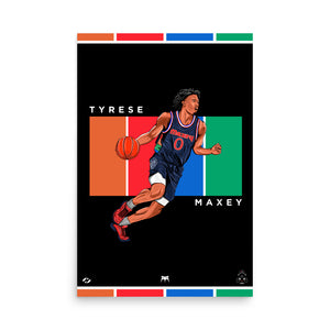 Maxey Spectrum Glossy Poster